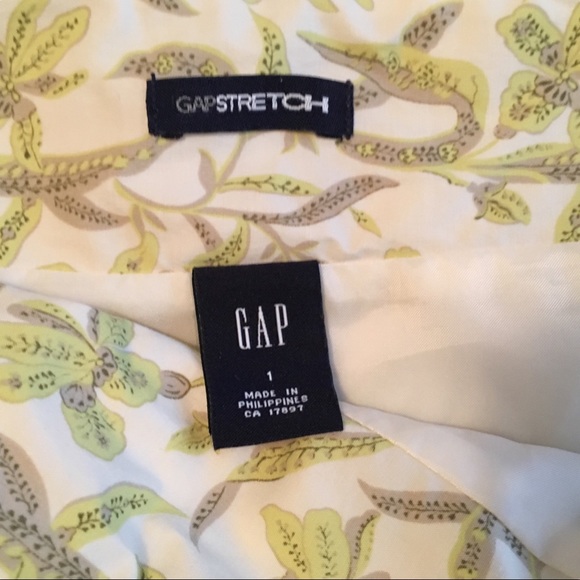 Gap skirt, Botanical Print, size 1 - Picture 5 of 5